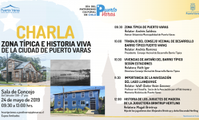 Con actividades que realzan su identidad histórica Puerto Varas conmemorará Día del Patrimonio