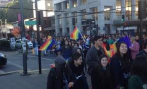 Realizan octava marcha por la diversidad sexual en Puerto Montt