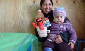Niños de campamentos de Puerto Montt celebraron su día junto a voluntarios de TECHO - Chile