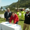 Ministro Golborne inicia obras en Puerto Montt