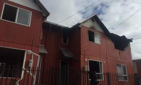 [VIDEO+FOTOS] Dos viviendas afectadas por incendio en Villa El Esfuerzo