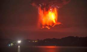 [FOTOS] Mira las dantescas imágenes captadas tras la segunda erupción del Volcán Calbuco