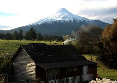La historia de la Posada del Colono, a los pies del Volcán Osorno